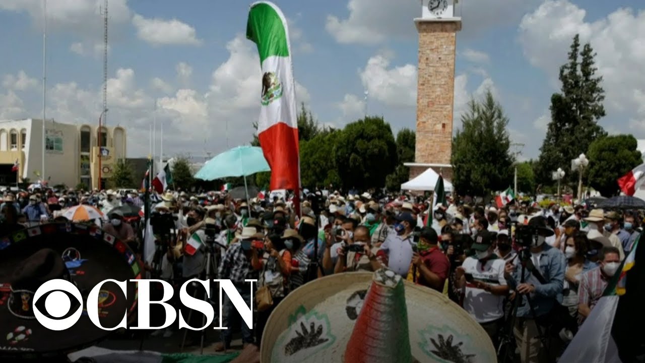 Farmers seize Mexico dam in protest of water payments to the U.S.