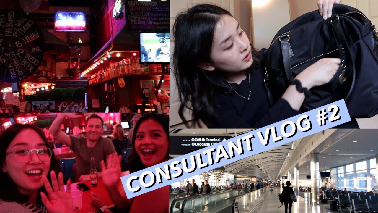 A Week in My Life as a Consultant | Work Travel Tips + What's in My Travel Bag?