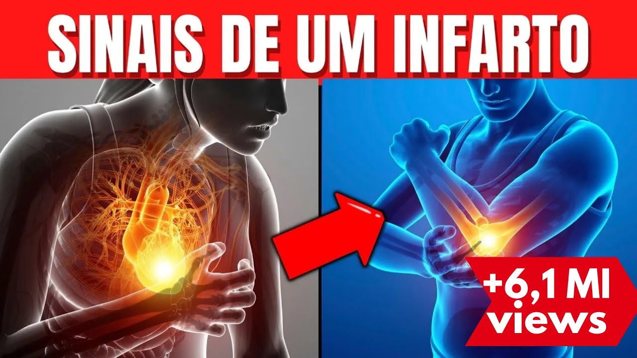 7 SINTOMAS QUE SEU CORPO DÁ ANTES DE UM INFARTO DO CORAÇÃO