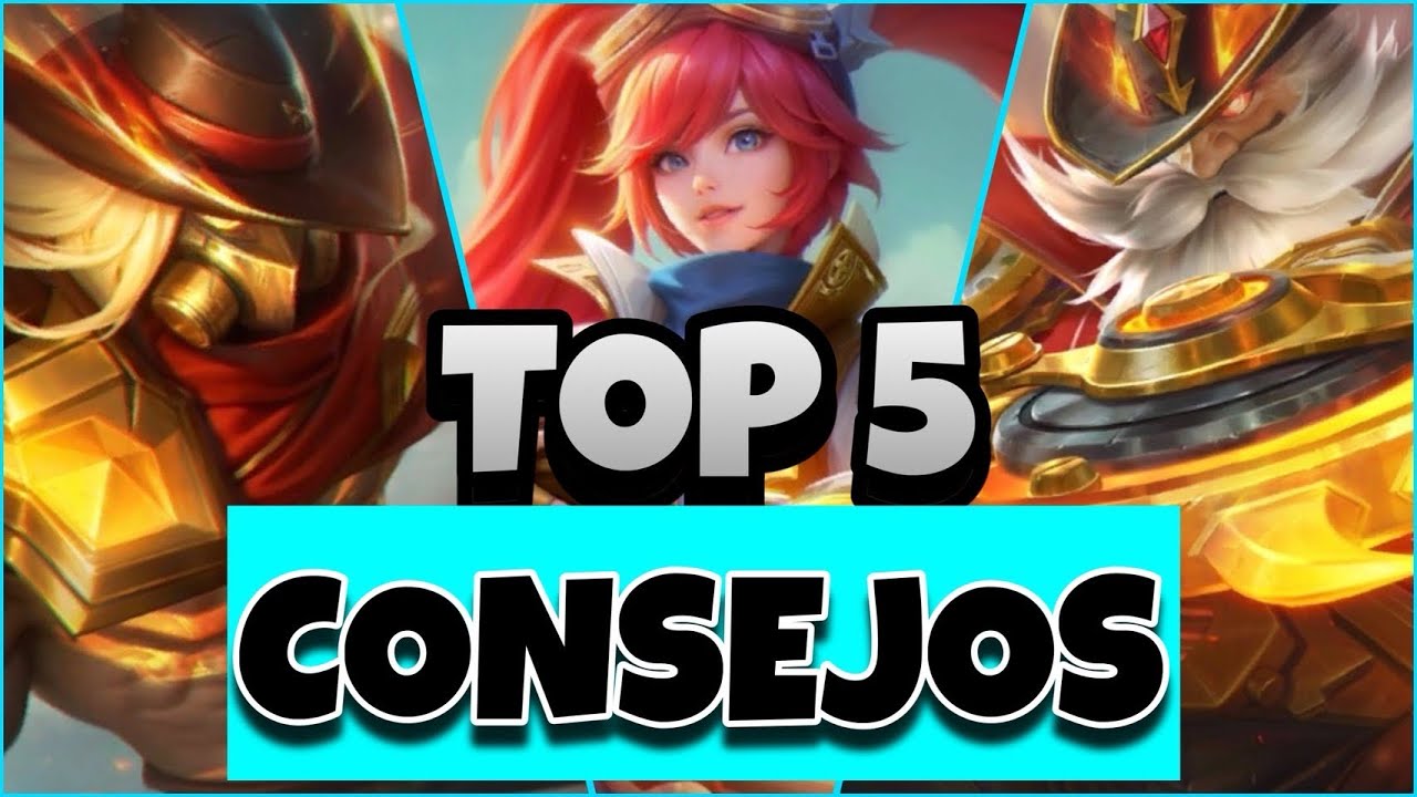 TOP 5 CONSEJOS QUE TE CAMBIAR&Aacute;N | Estos Consejos Te Har&aacute;n Ver el Juego Totalmente Diferente