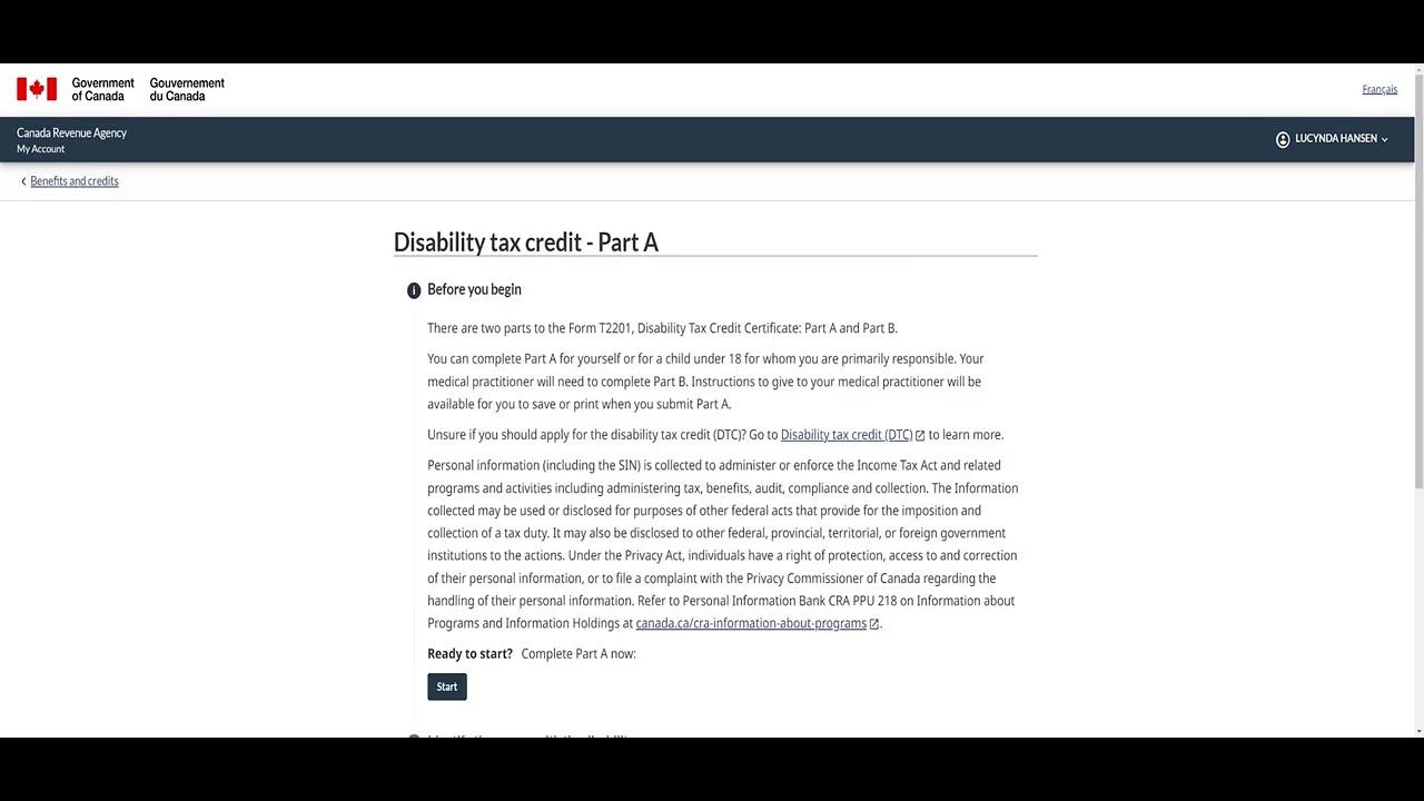 How to Submit Disability Tax Credit Application Form OLD & NEW Method