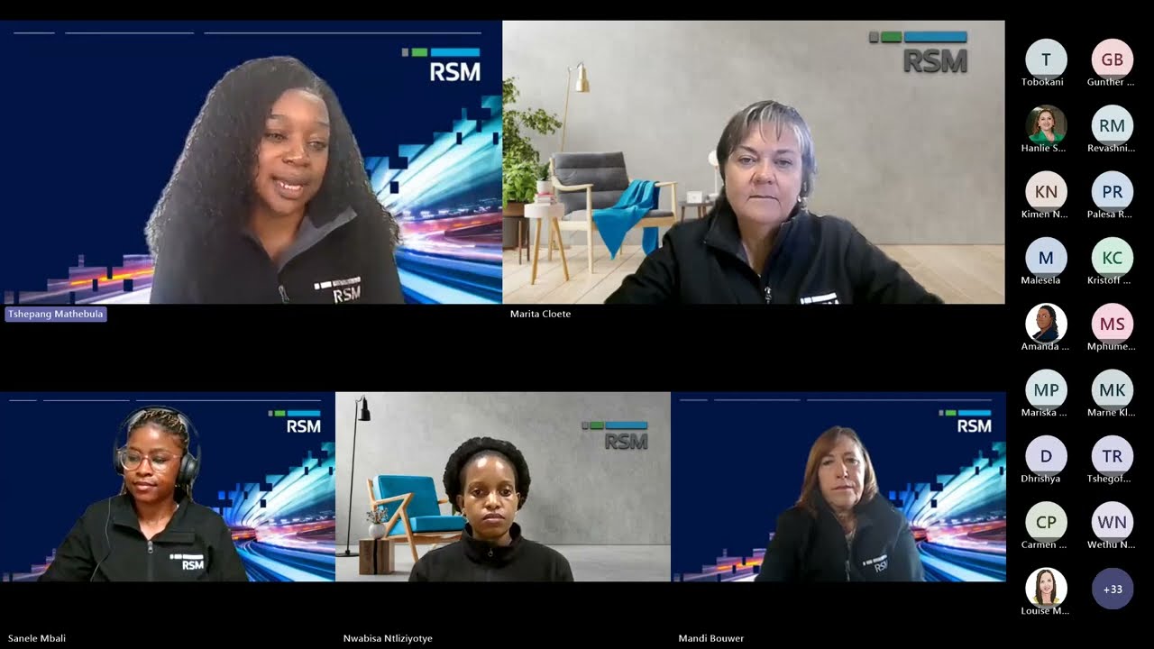 Virtual Career Day | RSM South Africa