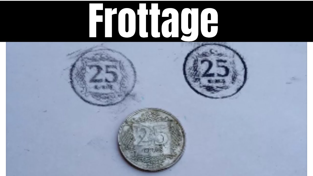 frottage | que es y como hacer un frottage