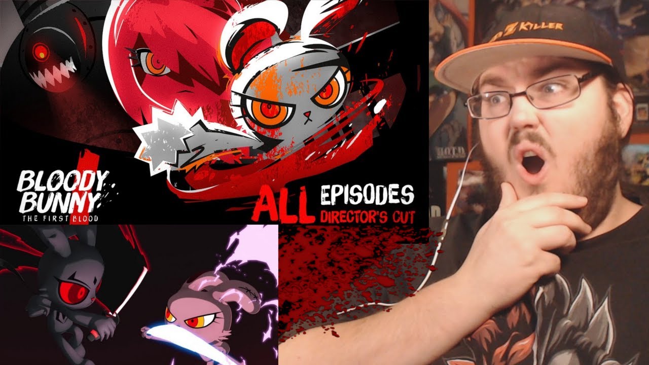BLOODY BUNNY the first blood : all 15 Episodes (Official VDO) - BLOODY EPIC ANIMATION REACTION!!!