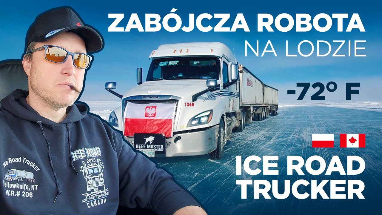 Zabójcza robota na lodzie. -72 stopnie! Ice Road Trucker! @Ice Road Trucker PL