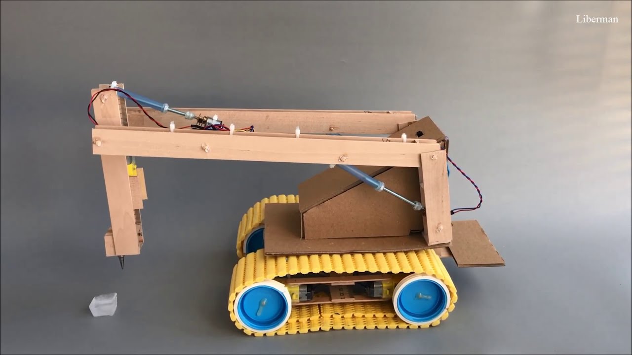 DIY Гидравлический молот на базе экскаватора