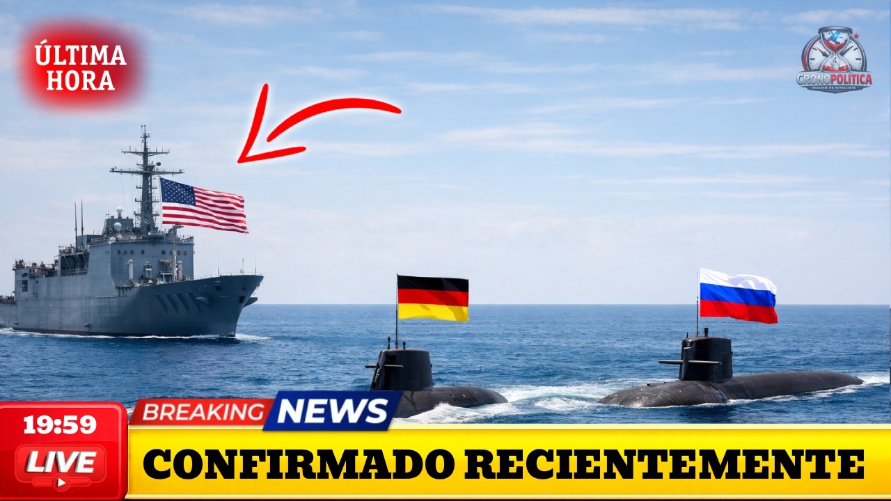 ALEMANIA apunta con radar a un BUQUE ESTADOUNIDENSE de $4.500M en aguas cercanas a GROENLANDIA