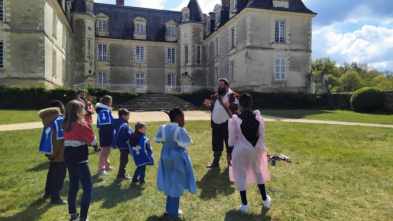 ESA Fondettes,  visite du château de Gizeux