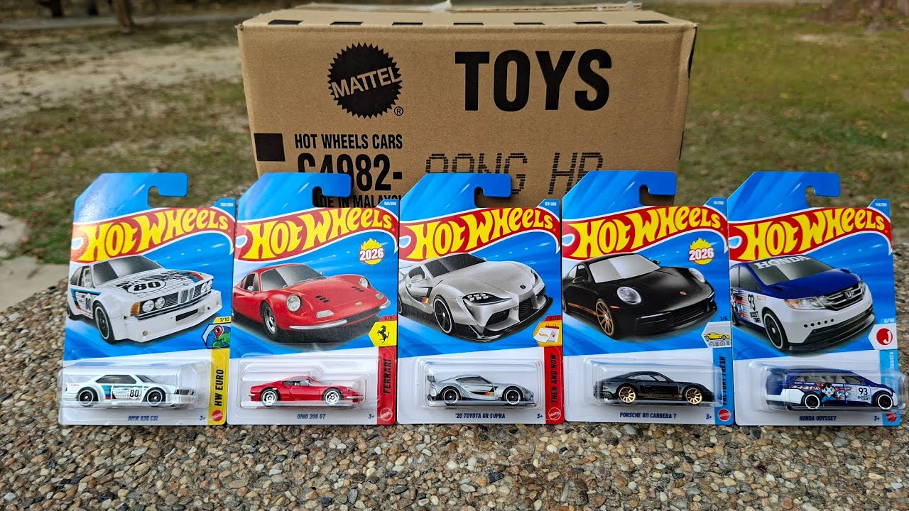 Unboxing Hot Wheels G Case 2026