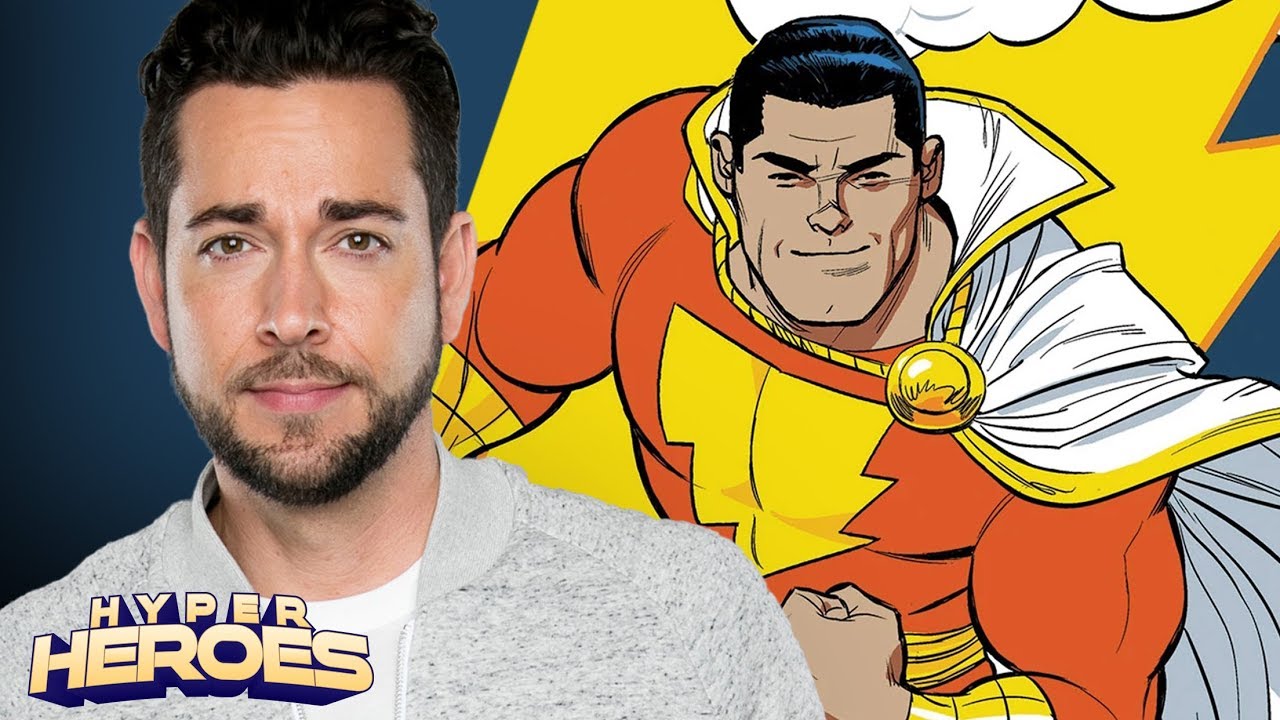 Zachary Levi is SHAZAM! - Hyper Heroes