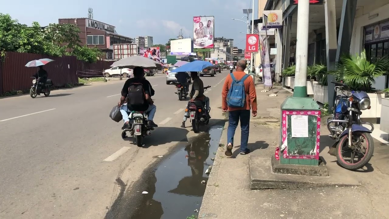 CAMEROON: DOUALA STREET SCENES