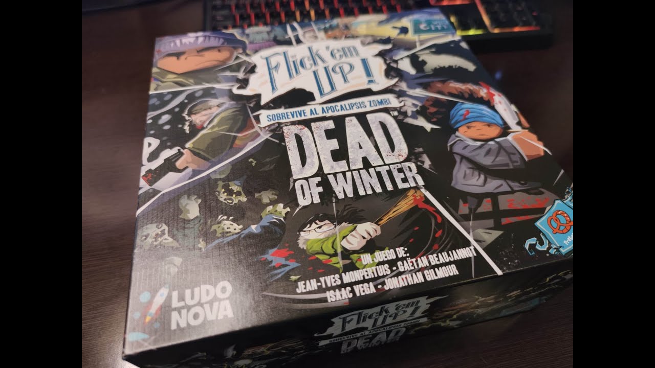 UNBOXING de Flick'em Up DEAD OF WINTER