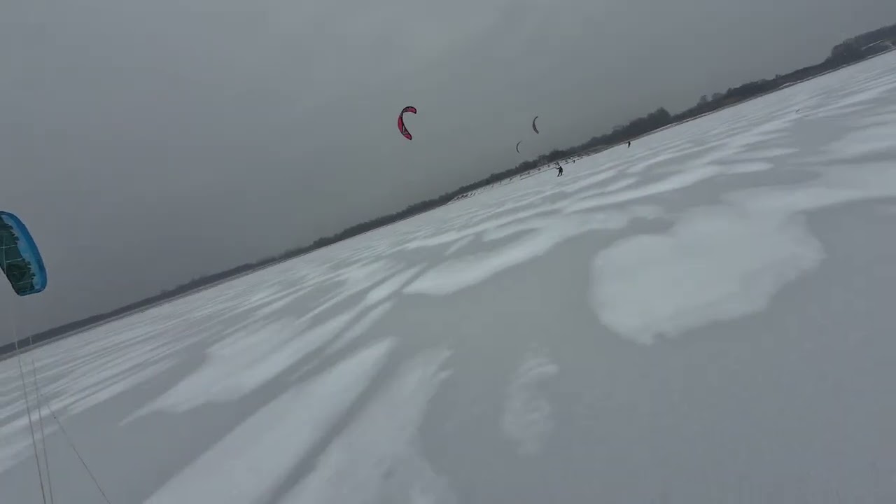 Jeziorsko 2026 Snowkite FPV