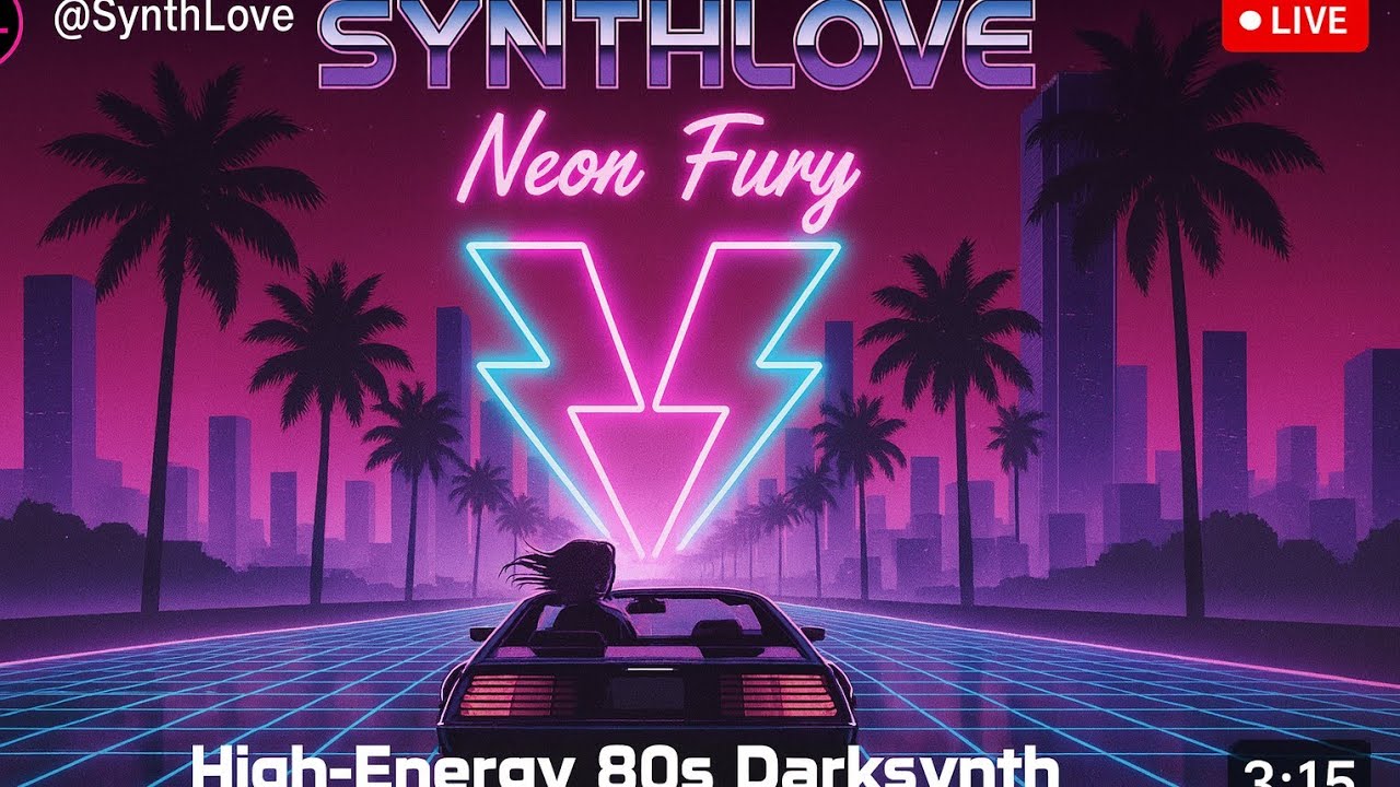 POV: You're being chased in a neon city in 1984.    Neon Fury – 80s High Energy Synthwave 