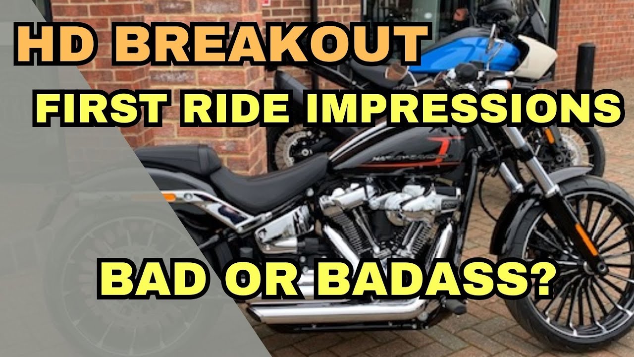 Harley Davidson 2023 Breakout First Impressions & Test Ride - Badass or Bad?