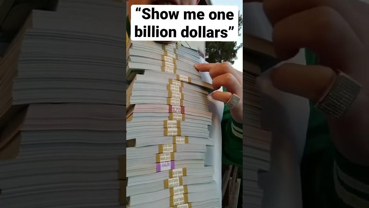 One billion dollars #shorts