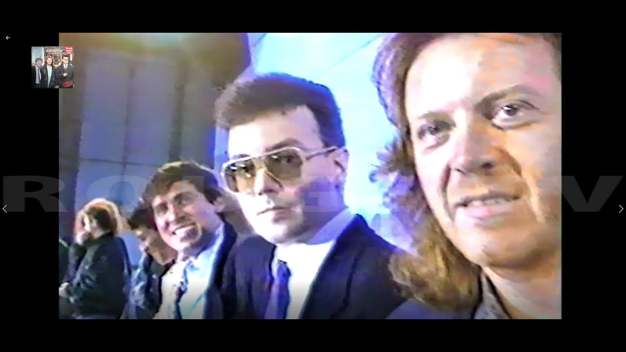 Morandi/Tozzi/Ruggeri - Primo posto al Festival di Sanremo 1987 con Si può dare di più - Servizi Tg