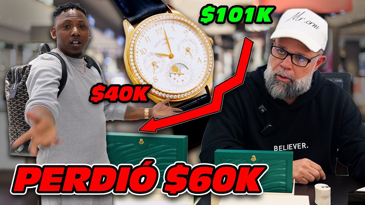 Pagó $101K por Este Patek Philippe... Vale Solo $40K