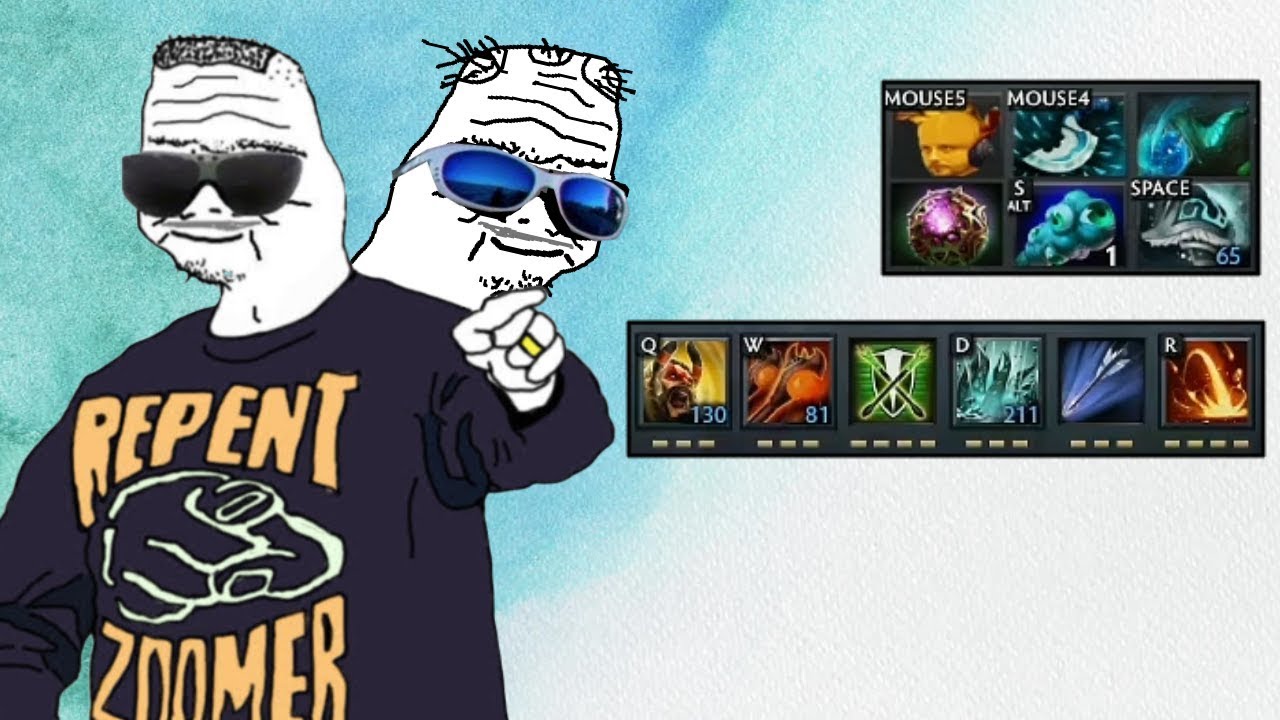 Two Boomers Struggling In Custom Hero Chaos