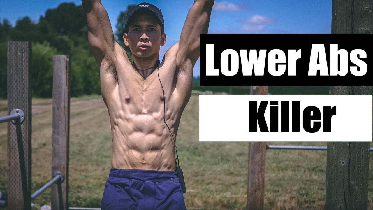 5 Min. Lower Abs Workout on Pull-up Bar