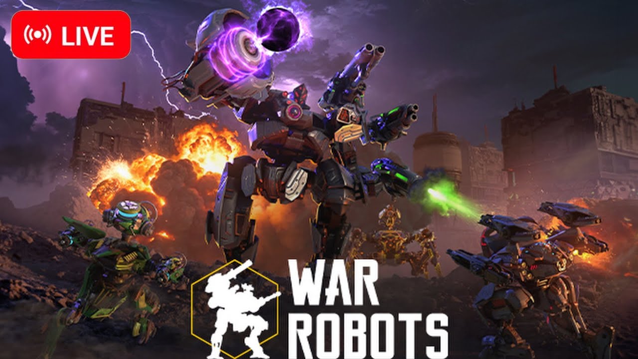🔥 Mahilig kaba sa Robots? Tara War Robots Tayo! 🔴LIVE Gameplay