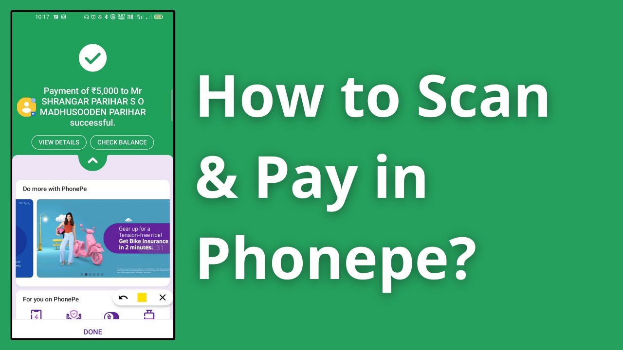 How to Scan and Pay in Phonepe? | Phonepe Scan QR Code to Pay