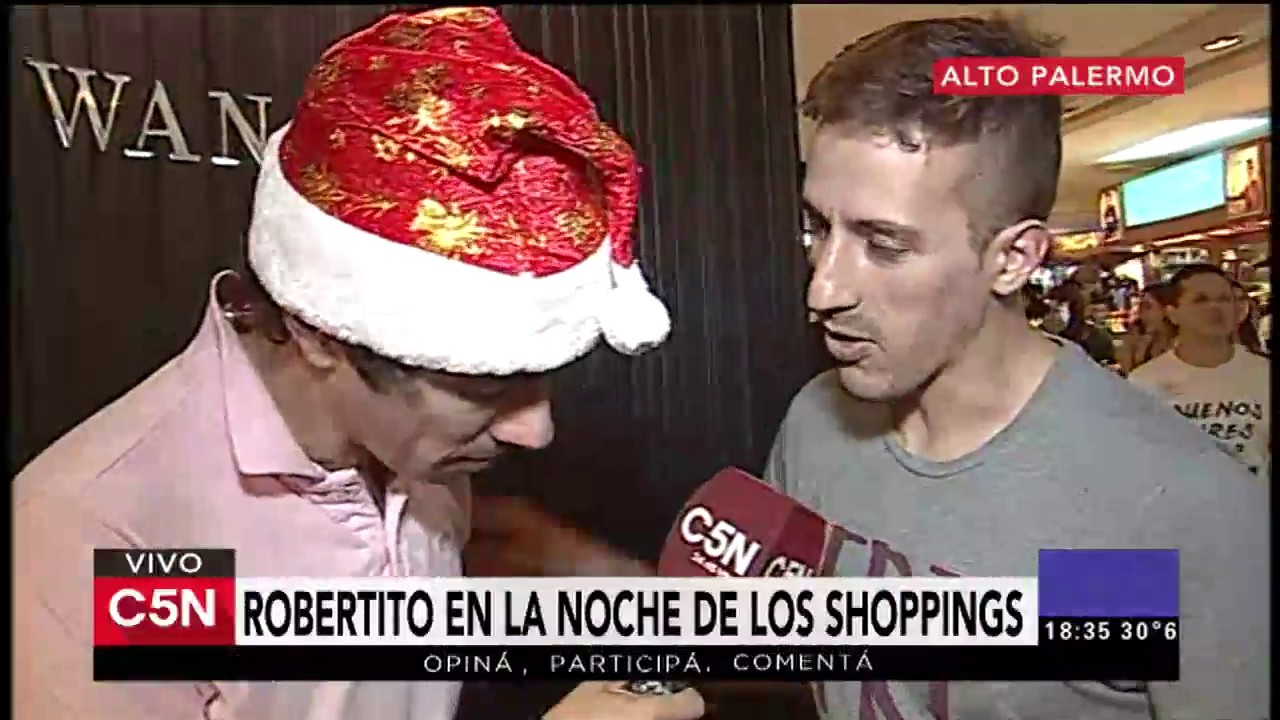 C5N - Sociedad: Roberto Funes en la noche de los shoppings