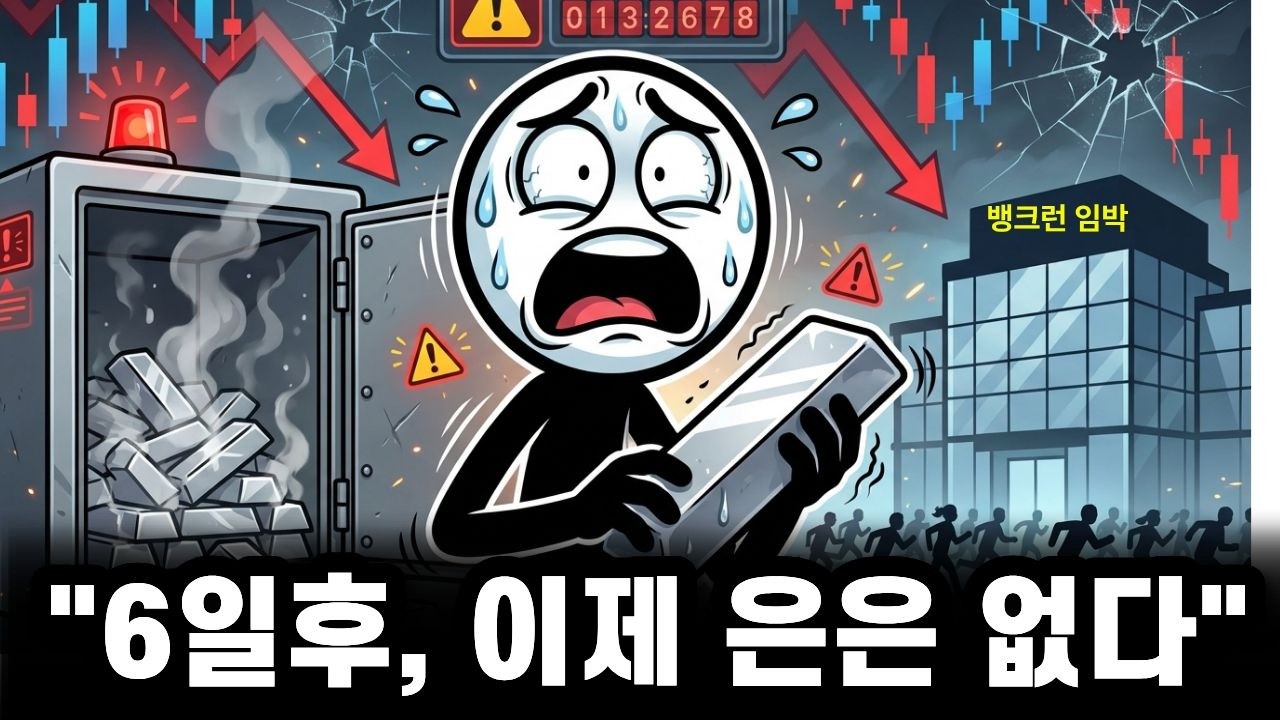 지금 팔면 끝입니다. 은 시장에서 이미 벌어지고 있는 끔찍한 진실