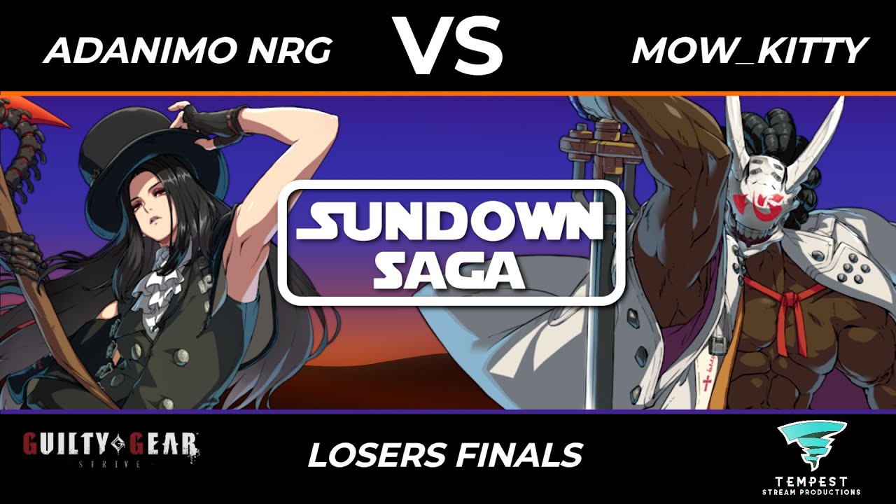 Adanimo nRg (Testament) vs Mow_Kitty (Nagoriyuki) - GG: Strive Losers Finals - Sundown Saga 2024