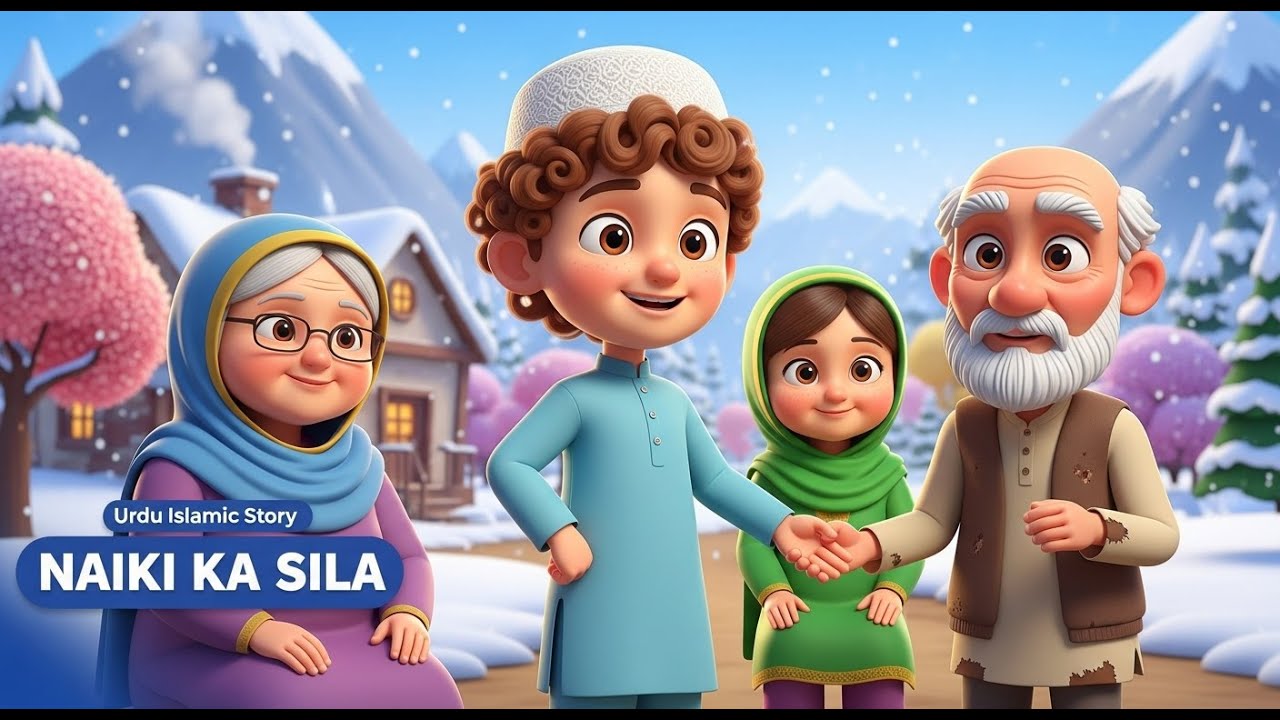 Naiki Ka Sila | Islamic Kids Story in Urdu | Kindness Story for Children | Naiki Ka Badla #story
