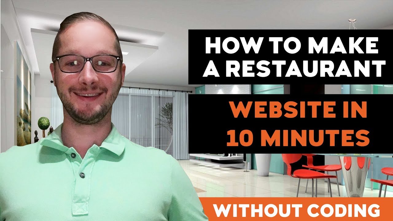 How to make a Restaurant Website in 10 min!