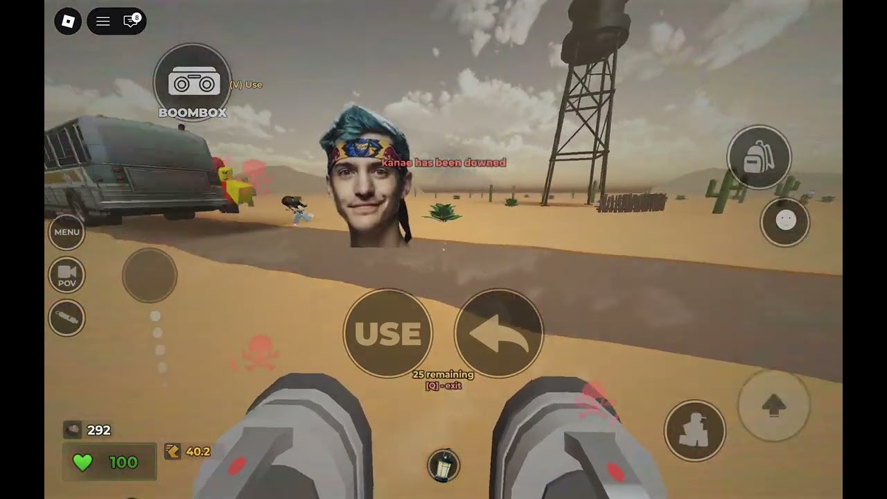 I played evade pro part 2