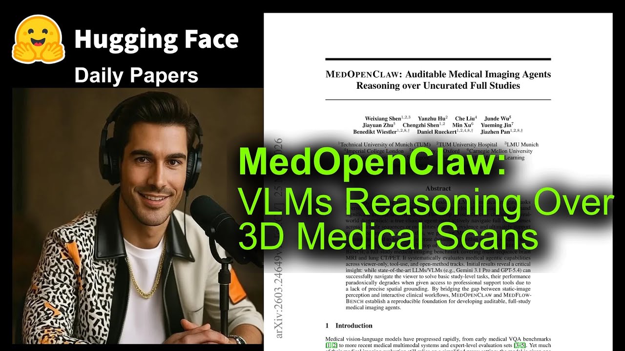 MedOpenClaw: Аргументы VLM относительно 3D-сканирования в медицине