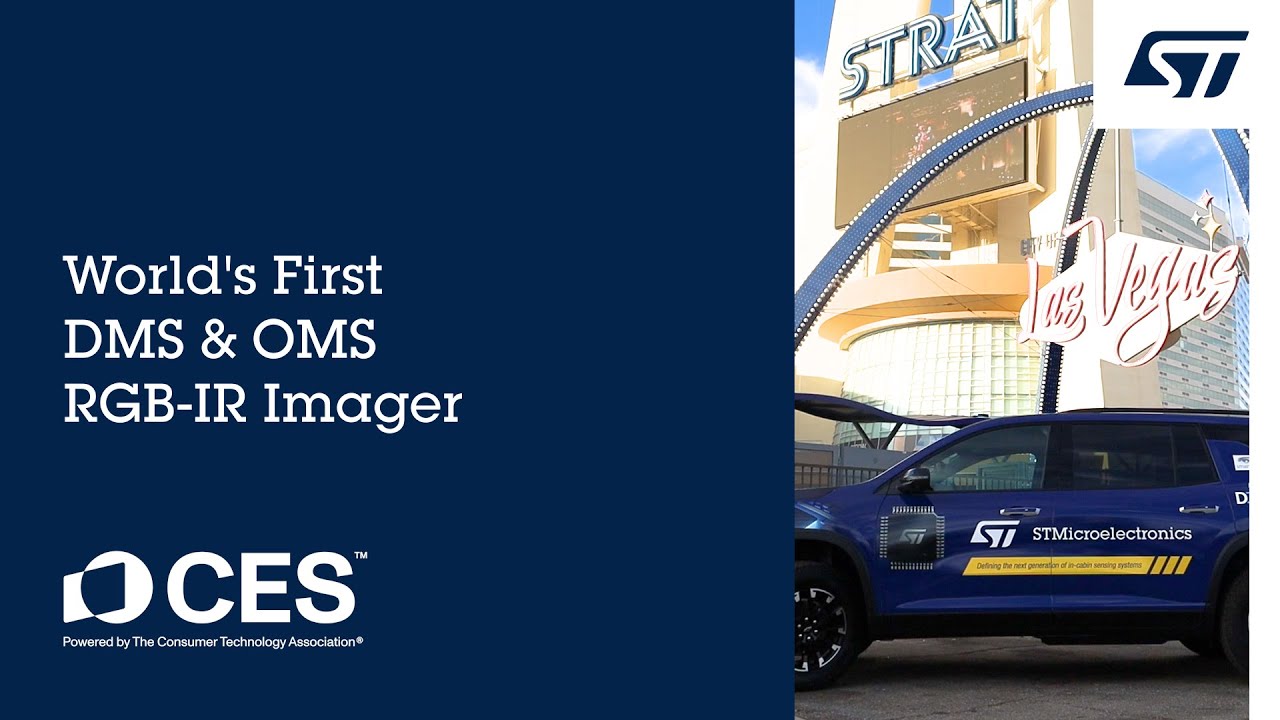CES 2025: World's First DMS & OMS RGB-IR Imager
