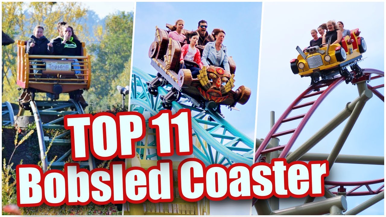 Top 11 Best Gerstlauer Bobsled Coaster | Achterbahn Ranking 2021