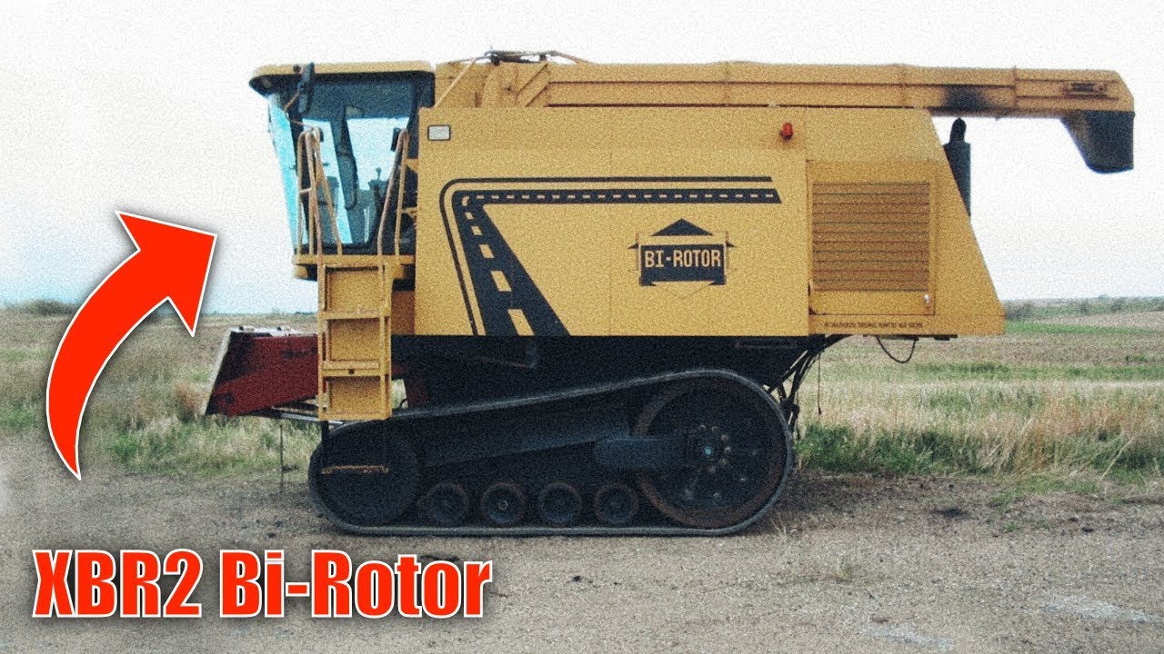 Historia kombajnu XBR2 Bi-Rotor - Najdziwniejszy kombajn na świecie [Matheo780]