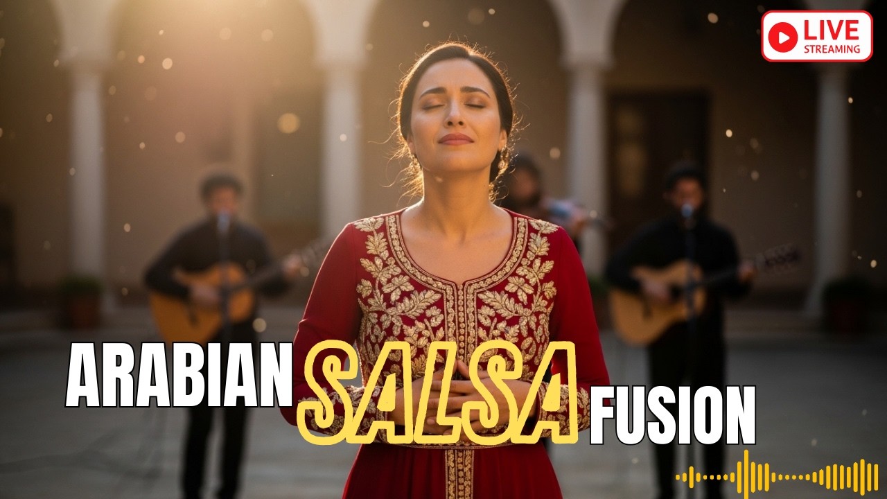 🔴 LIVE Now: Arabian Salsa Fusion Party Mix – Arabic & Salsa Dance Music