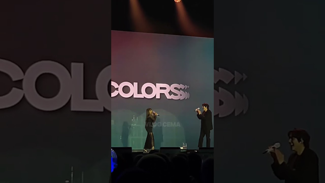 Kyuhyun ft. Ghea - Jiwa Yang Bersedih di konser Colors, Jakarta