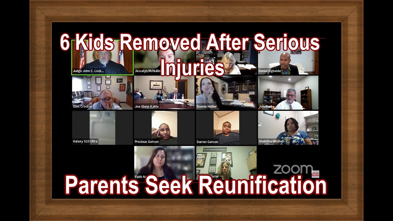 6 Kids Removed! Parents Seek Reunification After Serious Injuries To One Of The Kids