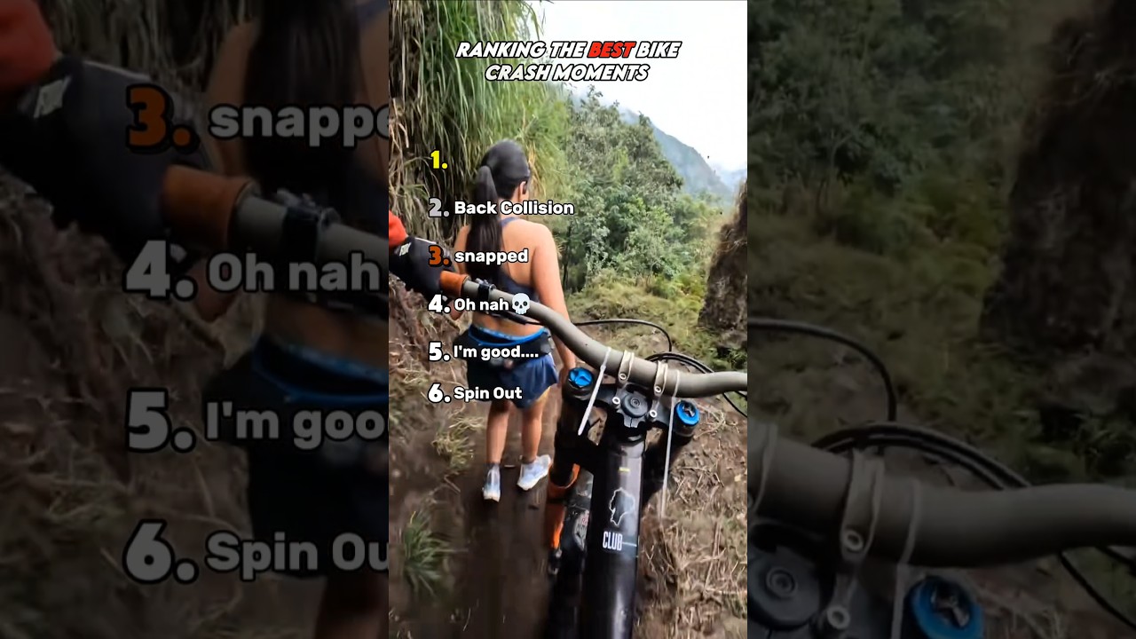 Ranking the best Bike Crash Moments🤣💀
