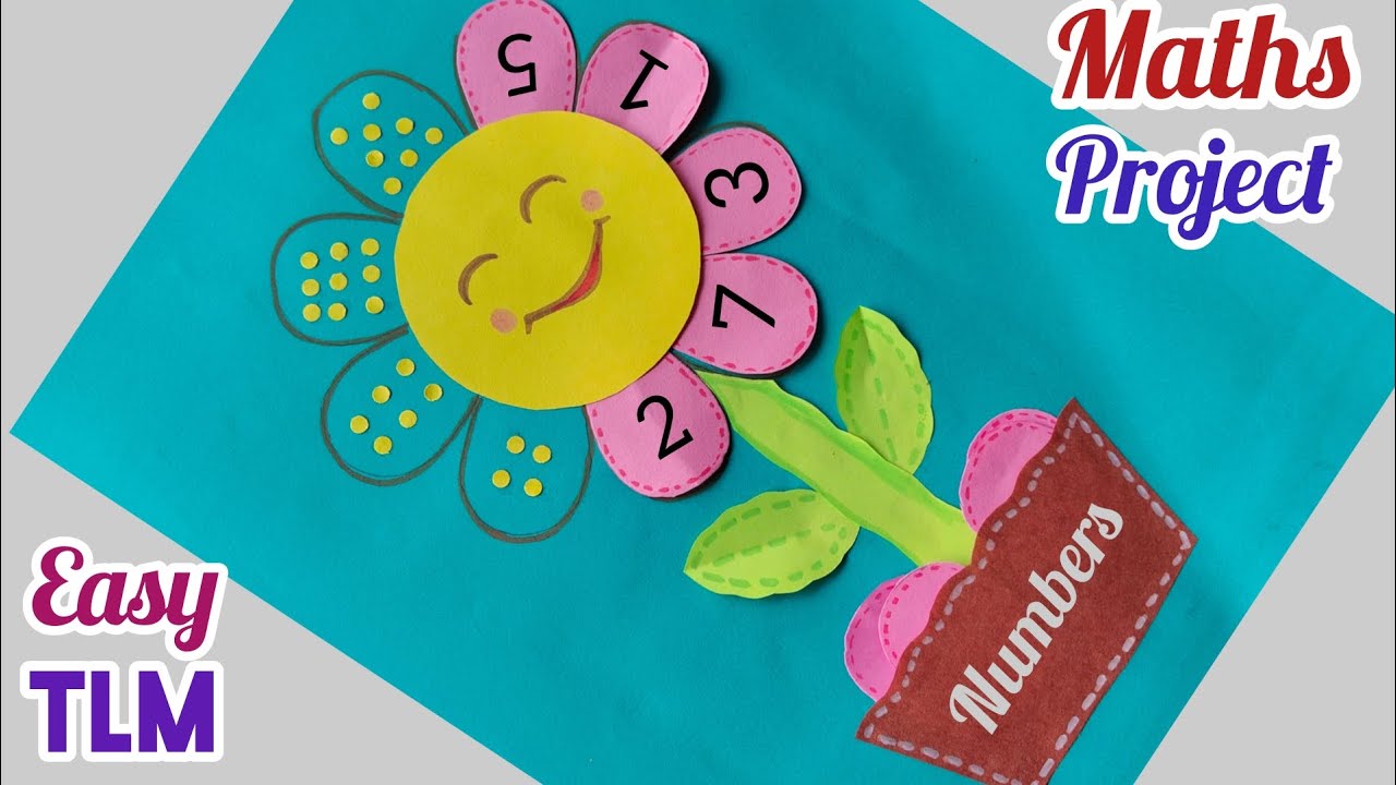 Maths Working Project/ Maths TLM/ Numbers Maths Model/ Maths Exhibition Model Easy #mathstlm