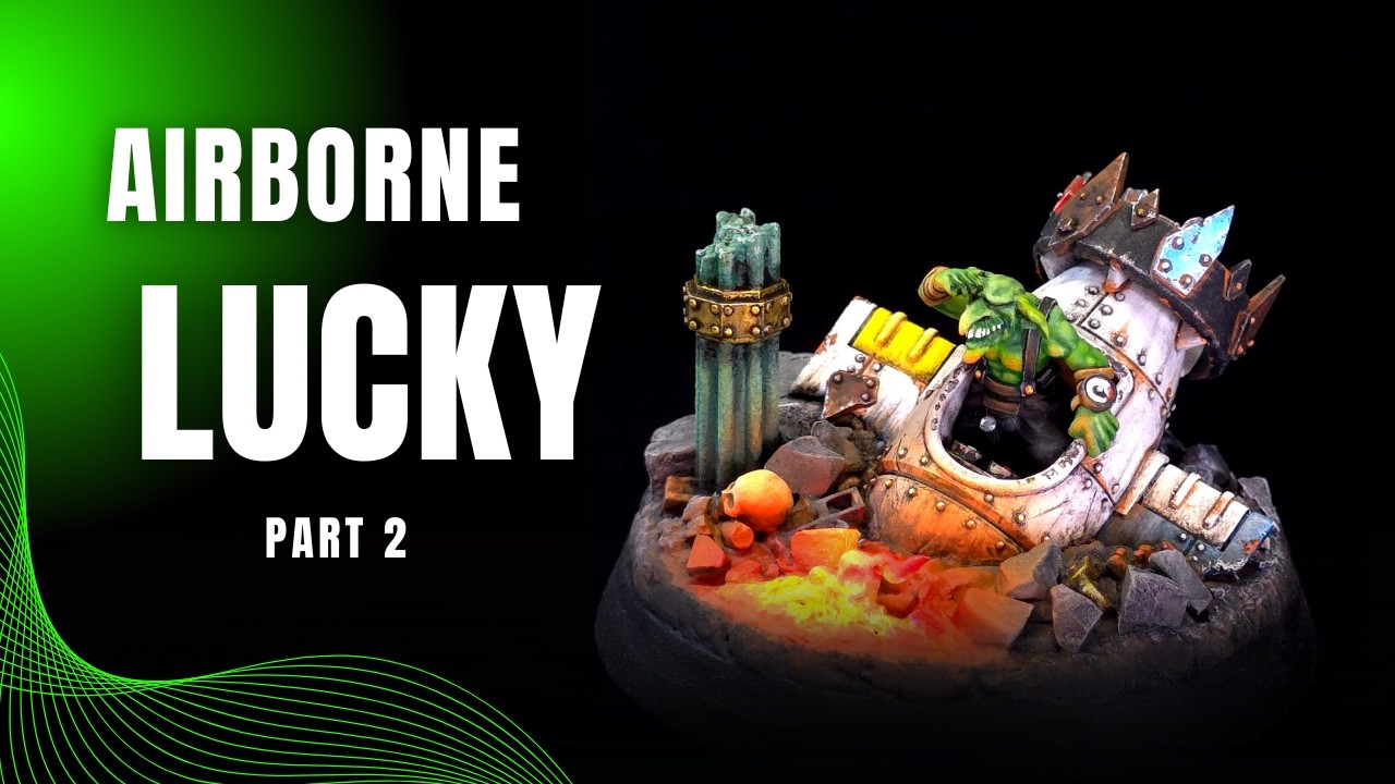 Airborner Lucky - Goblin (Base Painting) Part 2