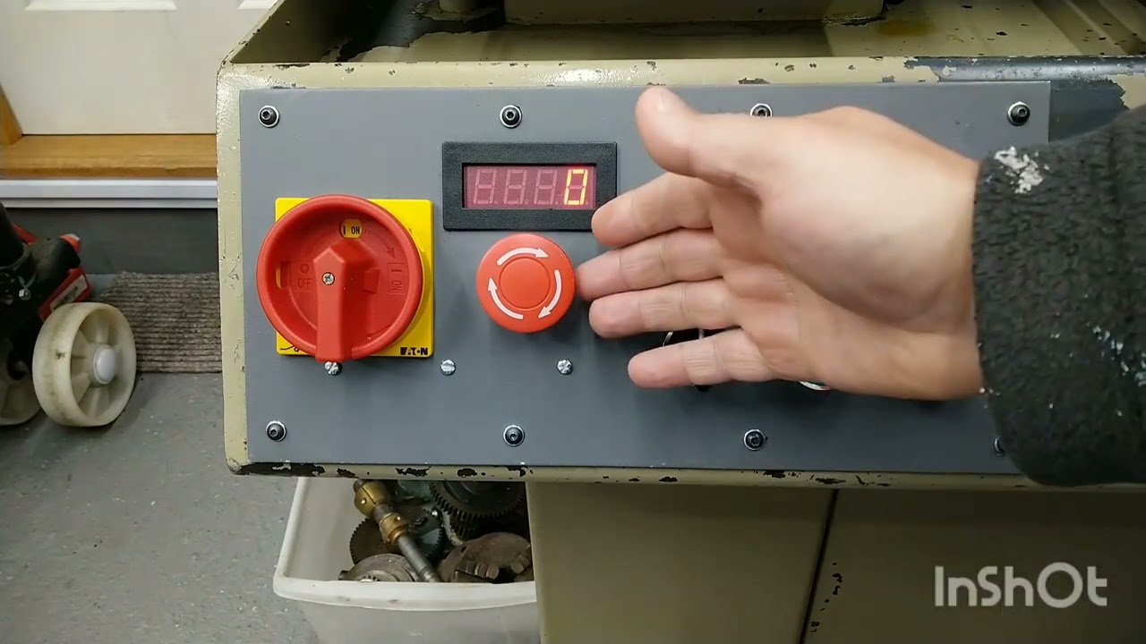 VFD on my Harrison Lathe - Repairing the Speed Control.