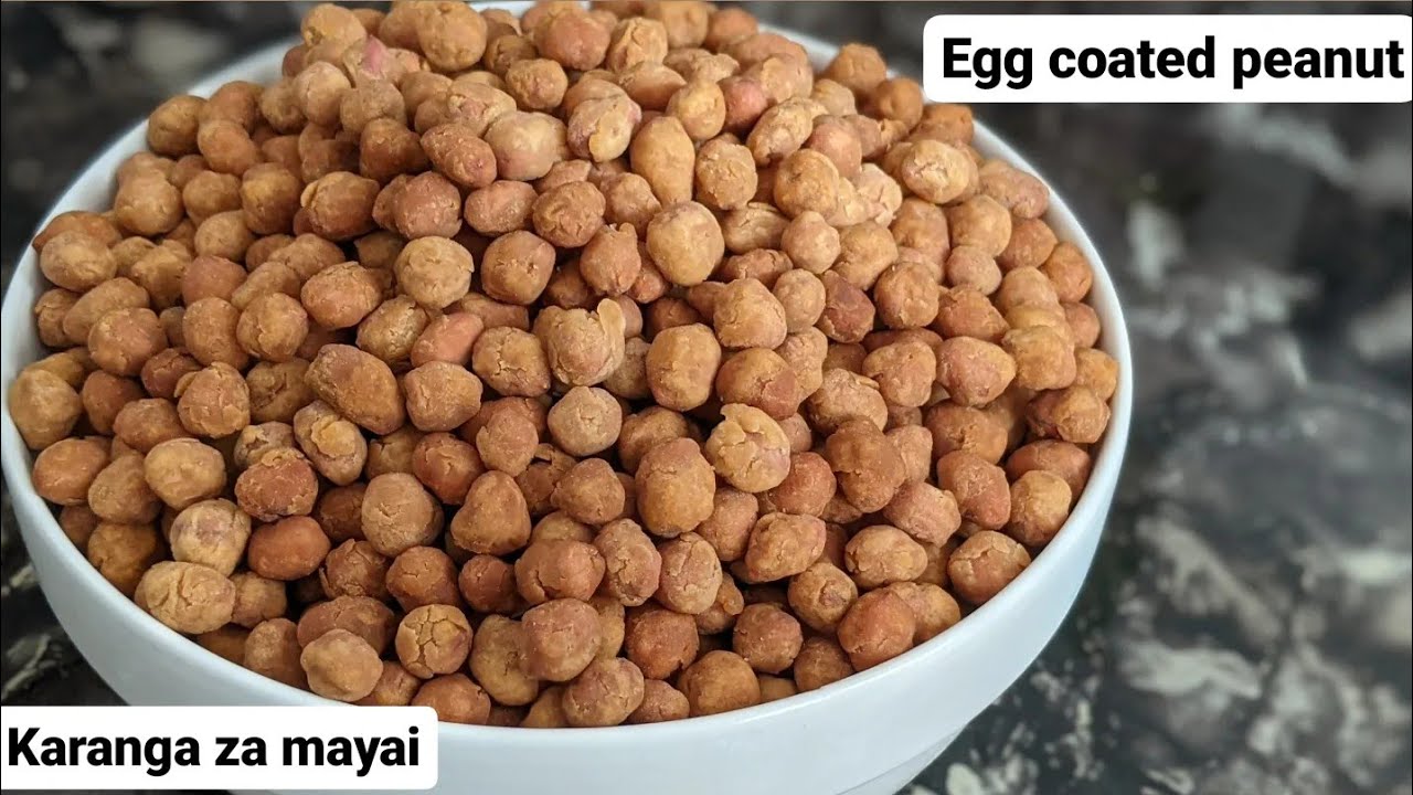 Jinsi ya kupika Karanga Za Mayai  Za Kuvutia Na Zakipekee / Unique Twist on Peanut Snacks!