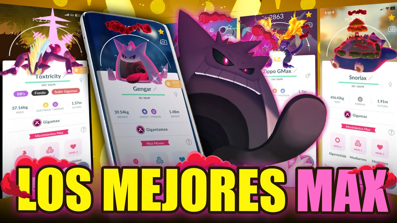 Los MEJORES Pokémon MAX que subir de TODOS LOS TIPOS!