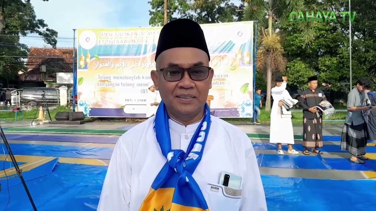 Warga Muhammadiyah Pati Gelar Salat Idul Fitri Di Halaman Stadion Joyokusumo