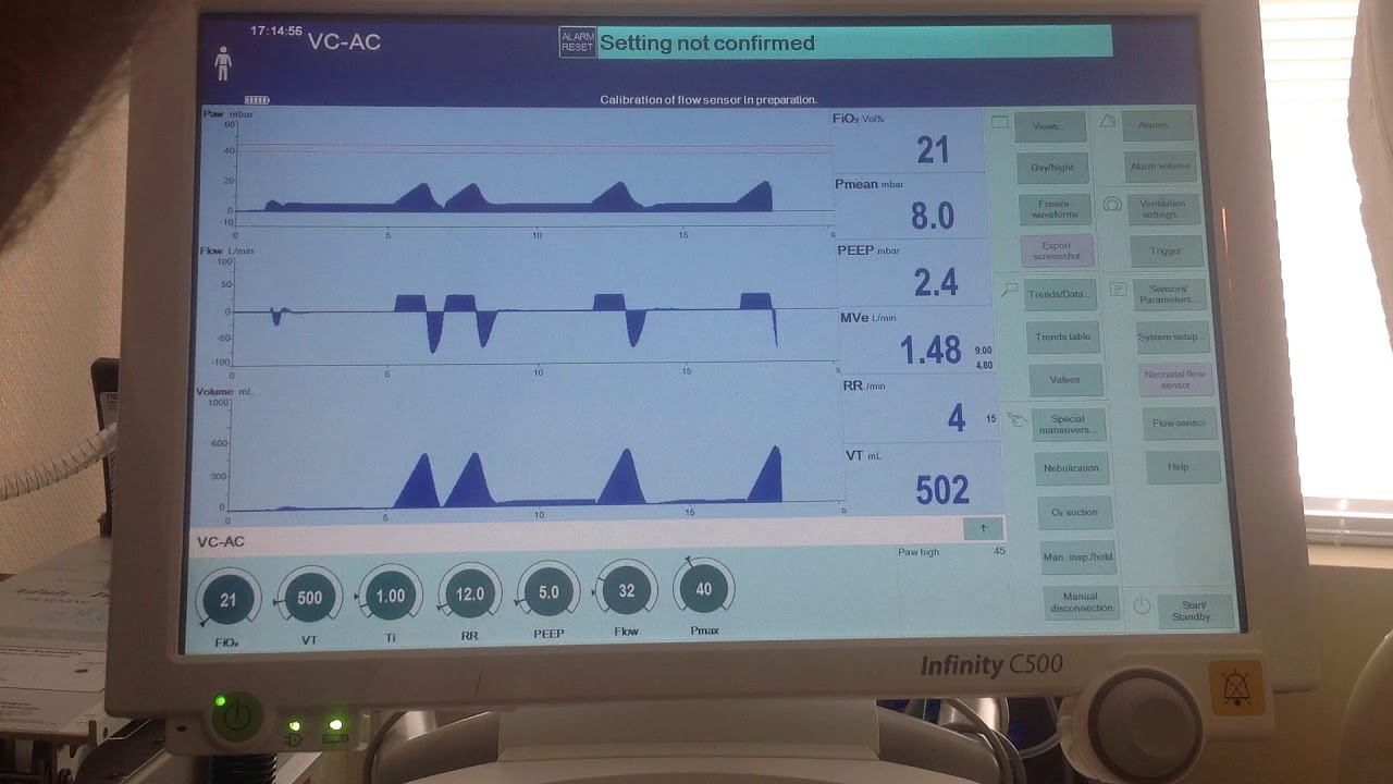 VC AC+SIMV Draeger