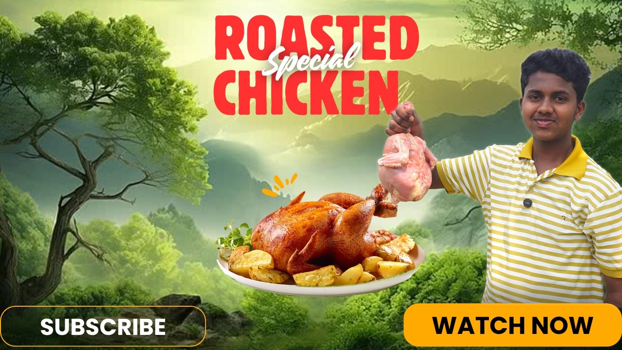 whole chicken roast | wild life cooking | kranthiverse |