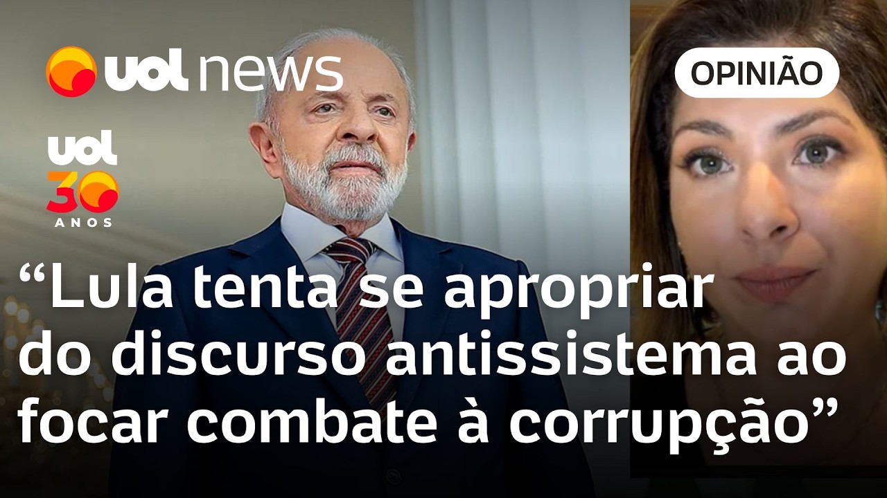 Daniela Lima: Lula antecipa discurso de combate à corrupção mirando eleição presidencial