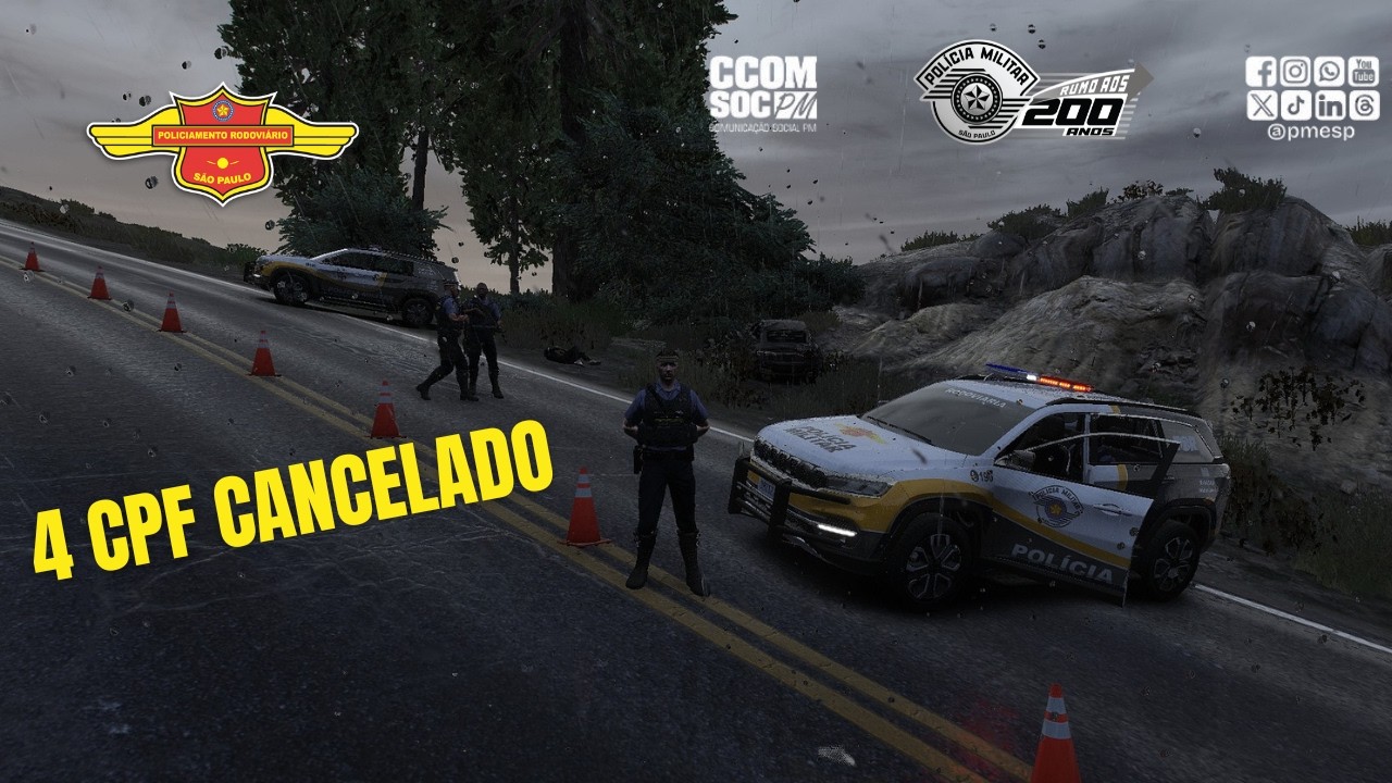 FUGA ALUCINANTE TERMINA EM MORTE DE 4 BANDIDOS (4º BPRv)